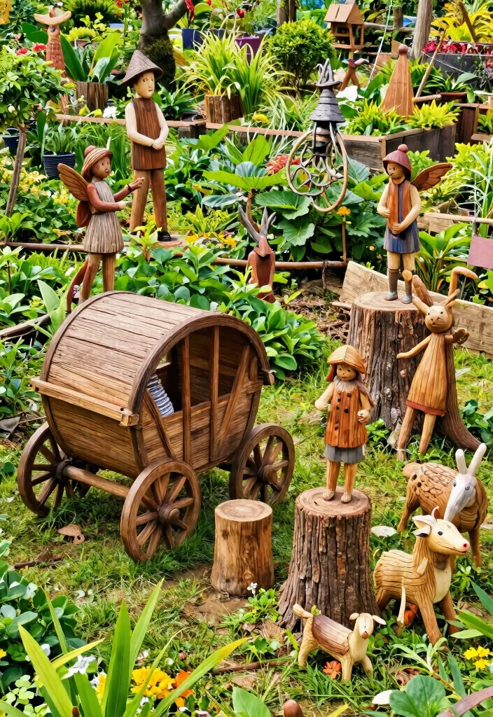 9 Natural Wooden Garden Sculpture Ideas Rustic Charm Conclusion 0
