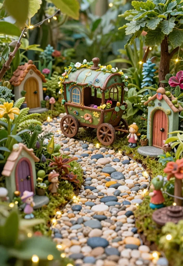 9 Whimsical Wagon Fairy Garden Ideas Kids Will Love 2. Fairy Wagon Adventure 0